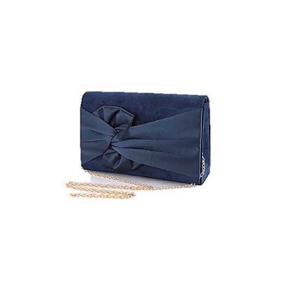 yuaseiharu Small Party Bag, Glossy Satin & Large Ribbon Party