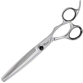 GROOM PROFESSIONAL Artesan Thinning Dog Grooming Scissors - Professional Thinning Scissors - Hair Scissors - Ideal for the Professional Groomer - Smooth Cutting Japanese Convex Blades, 46 Tooth