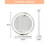 Takywep 19 Inch Large Vanity Mirror with Lights, 3 Colors