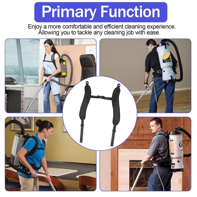 BZTT Backpack Vacuum Cleaner Straps Replacement Proteam Vacuum Cleaner Straps,
