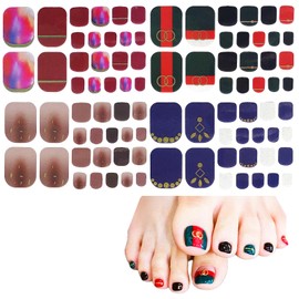 Epic Green Nail Stickers for Feet, 4 Sheets, 3D Texture, Stylish, Popular, Cute, Nail Accessory, Nail Design, Nail Wrap, Beginners