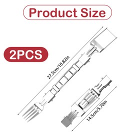 Wbgraceful 2pcs Watermelon Slicer, 2-in-1 Watermelon Cutter, Fruit Slicer Stainless Steel Fruit Cutter, Portable Watermelon Cutter Slicer Tool, Double Head Watermelon Slicer Cutter Tool.