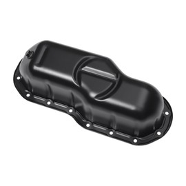 HOPESPANNER No.121020S010 Engine Oil Pan Oil Pan Sump Transmission Oil Pan for Toyota Tundra 2007-2021 Iron Black