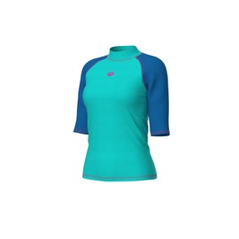 ARENA Maglia a Maniche Corte da Donna Graphic con Protezione UV