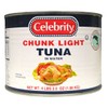 Celebrity Tuna Chunk Light Water Canned - 66.5 Oz. (Pack of 6)