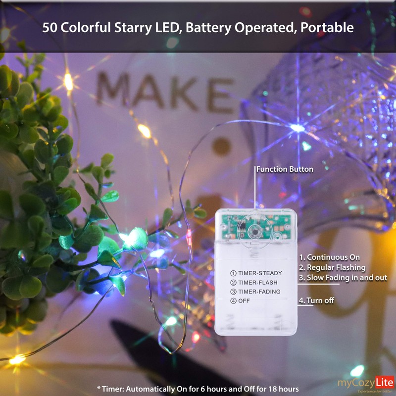 Copper Fairy Lights Full
