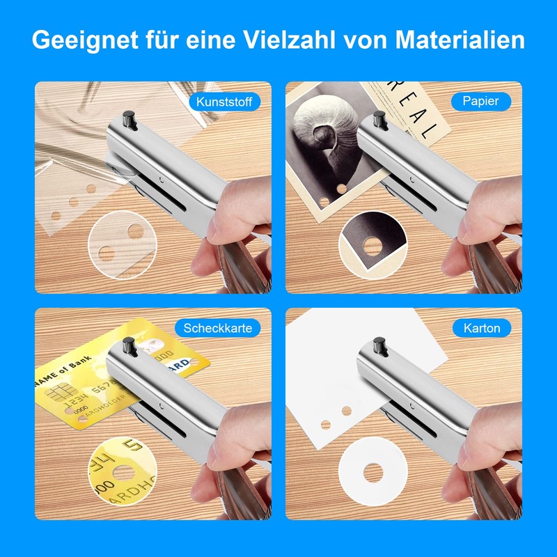 3 mm Silver Single Hole Punch Metal Hole Punch Paper