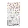 Notebook Stickers Peel and Stick Plain Stickers [Lavender] 82596