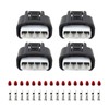 4PCS Ignition Coil Plug Connector Kit 90980-11885 Fit for 2002-2008