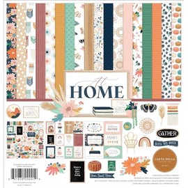 Echo Park Paper Carta Bella Collection Kit 12''X12''-at Home (AH339016)