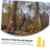 ORFOFE Plastic Tree Felling Wedges 4pcs Set for Logging and