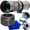 Ultimaxx 420-800mm f/8.3-16 Super HD Manual Telephoto Zoom T-Mount Lens