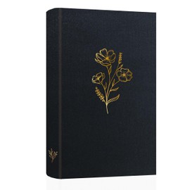 Holoary Photo Album 4x6 300 Photos, 300 Pockets 4”x6” Picture Album, Linen Fabric Cover Big Picture Book for Photos with Writing Area, 4x6 Photo Albums for Family Weddings Travel Memories(Black)