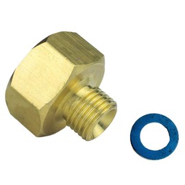 Fontron Ltd Transition 1/2" Female x 1/4" Male Thread l Gas Cooker Gas Hose Nozzle