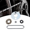 T8F Chain Sprocket Kit Steel 116 Link Drive Chain with