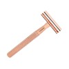 Manual Pocket Beard Trimmer Metal Vintage Double Sided Manual Facial