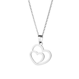 Heart Necklaces for Women Friendship Necklace Long Distance Gifts