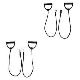 Venbytech for Weightlifting Bar Cable 1 Pair Tricep Rope Cable Attachment for Fitness Home