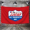 ENMOON Oil Flag Banner (3x5Ft,150D Poly, HD Printing) Racing Motor