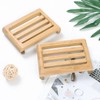 Bamboo Soap Dish | Bamboo Soap Tray | 11cm x
