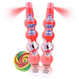 ICEE Spray Candy, Sweet and Sour Liquid Candies, Birthday Party Favor Treats, 3.72 Fl Ounces (Pack of 2) (Cherry)