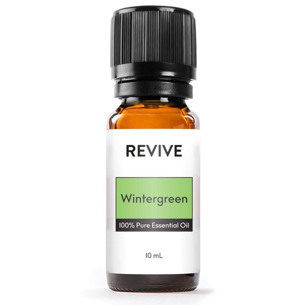 Wintergreen Essential Oil by Revive Essential Oils - 100% Pure Therapeutic Grade, for Diffuser, Humidifier, Massage, Aromatherapy, Skin & Hair Care