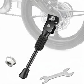 DEROACE Aluminum Alloy Bike Kickstand for 16 Inch Kids Bike - 23.5cm