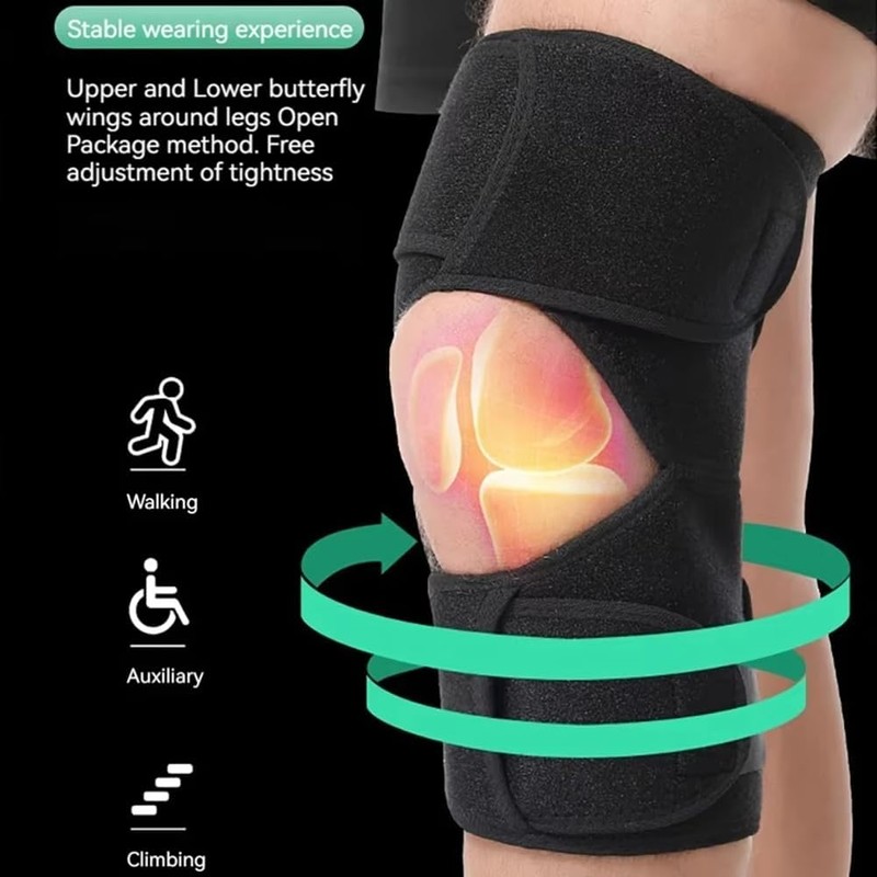 Tutore per ginocchia, medicale per ginocchia, supporto articolare, stabilizzatore a