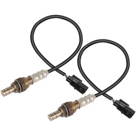 QIJIAUTO O2 Oxygen Sensor Compatible for Honda Odyssey 2014 2015 2016 2017 3.5L, Downstream Front & Rear, 2-PC Set, Replace# 36532RN0A01
