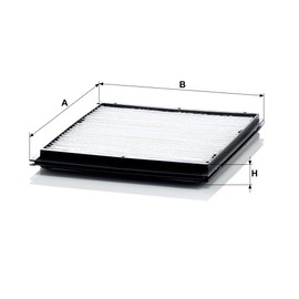 Original MANN-FILTER Interior Filter CU 2516 – For passenger cars