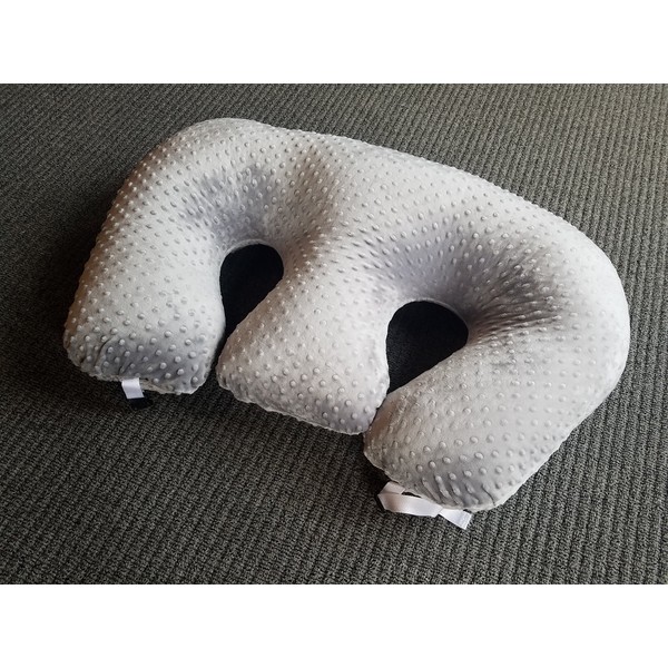 Twin Z Pillow The 6 uses in 1 Twin Pillow ! Grey Plus Free Travel Bag!