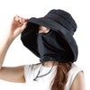 Alpha UV Protection Hat Face Mask Women's UV Protection Safari