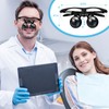 3.5 X 420mm Binocular Loupes Magnifier Glasses with LED Head