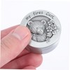 KOMBIUDA Fetal Hair Box Premium Keepsake Case for Memories Cute