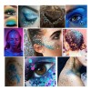 12 Lentejuelas Purpurina Decoración Uñas Ojos Cuerpo Cabello
