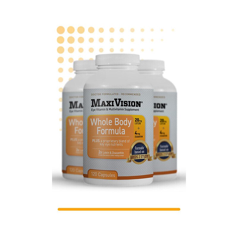 MaxiVision® Whole Body Formula | AREDS 2 Vitamin + MultiVitamin,