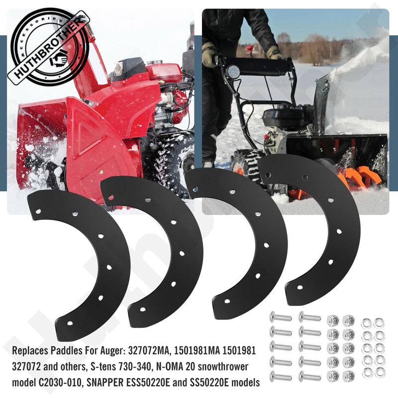 302565MA 327072MA Snow Thrower Paddle & Hardware - by Huthbrother,
