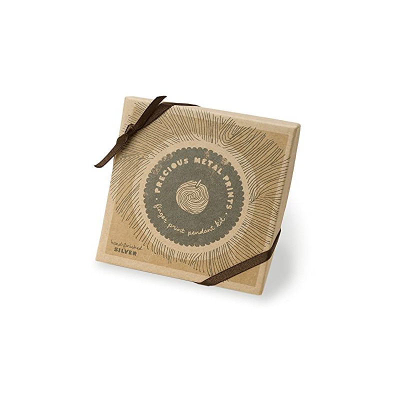 Custom Silver Fingerprint Keyring