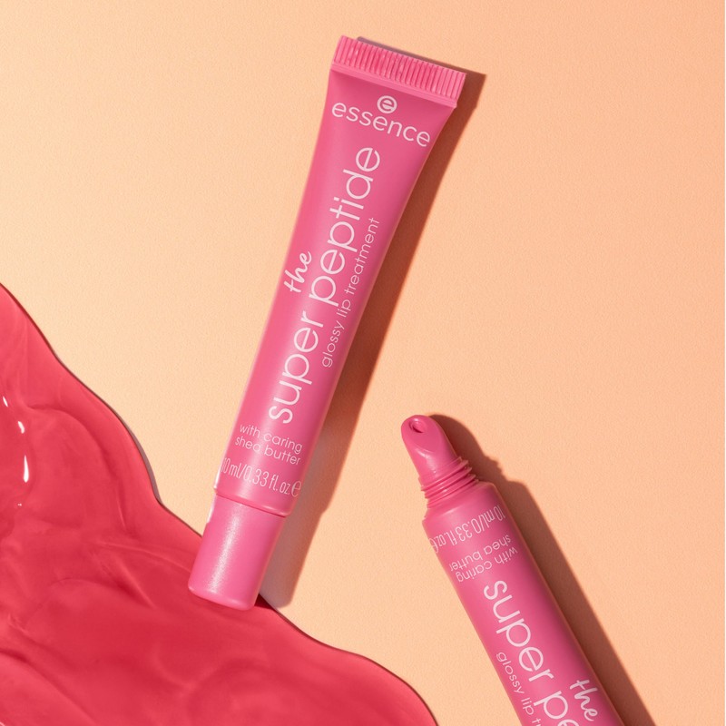 Essence Cosmetics the super peptide glossy lip treatment, smoothing, with