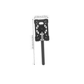 Anneome 2pcs Telescopic Card Holder Payment Extendable Id Badge Holder Stick Practical Card Holder for Car Vehicle Heavy Duty Badge Holder