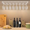 CeRaBuRET Practical And Elegant Wine Glass Rack Under The Cabinet,