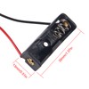 AEDIKO 20pcs A23 Battery Holder 23A Battery Holder with Wire