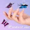 Epakh Tachuelas de Mariposa Decorativas con Efecto 3D, Multicolor, 30