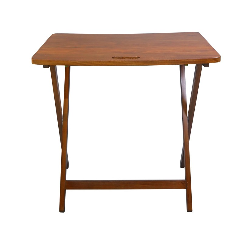 American Trails Arizona Folding Table with Solid American Hardwood -