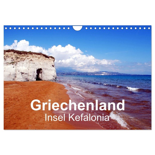 Griechenland - Insel Kefalonia (Wandkalender 2026 DIN A4 quer), CALVENDO