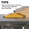 XDENGP Bevel Raised Panel Router Bits 1/2 Shank for Cabinet