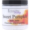 Sweet Pumpkin Bath Salts by Eclectic Lady, 8 ounces