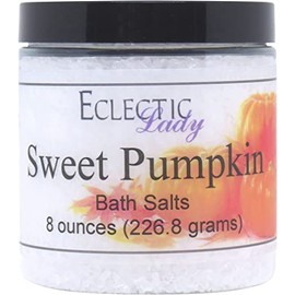 Sweet Pumpkin Bath Salts by Eclectic Lady, 8 ounces