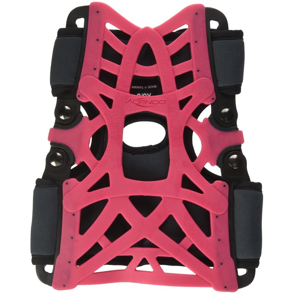 DonJoy Reaction Web Knee Support Brace with Compression Undersleeve: Pink, X-Small/Small