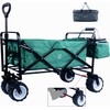 IFAST Green Collapsible Heavy Duty Folding Wagon Cart Utility Wheels